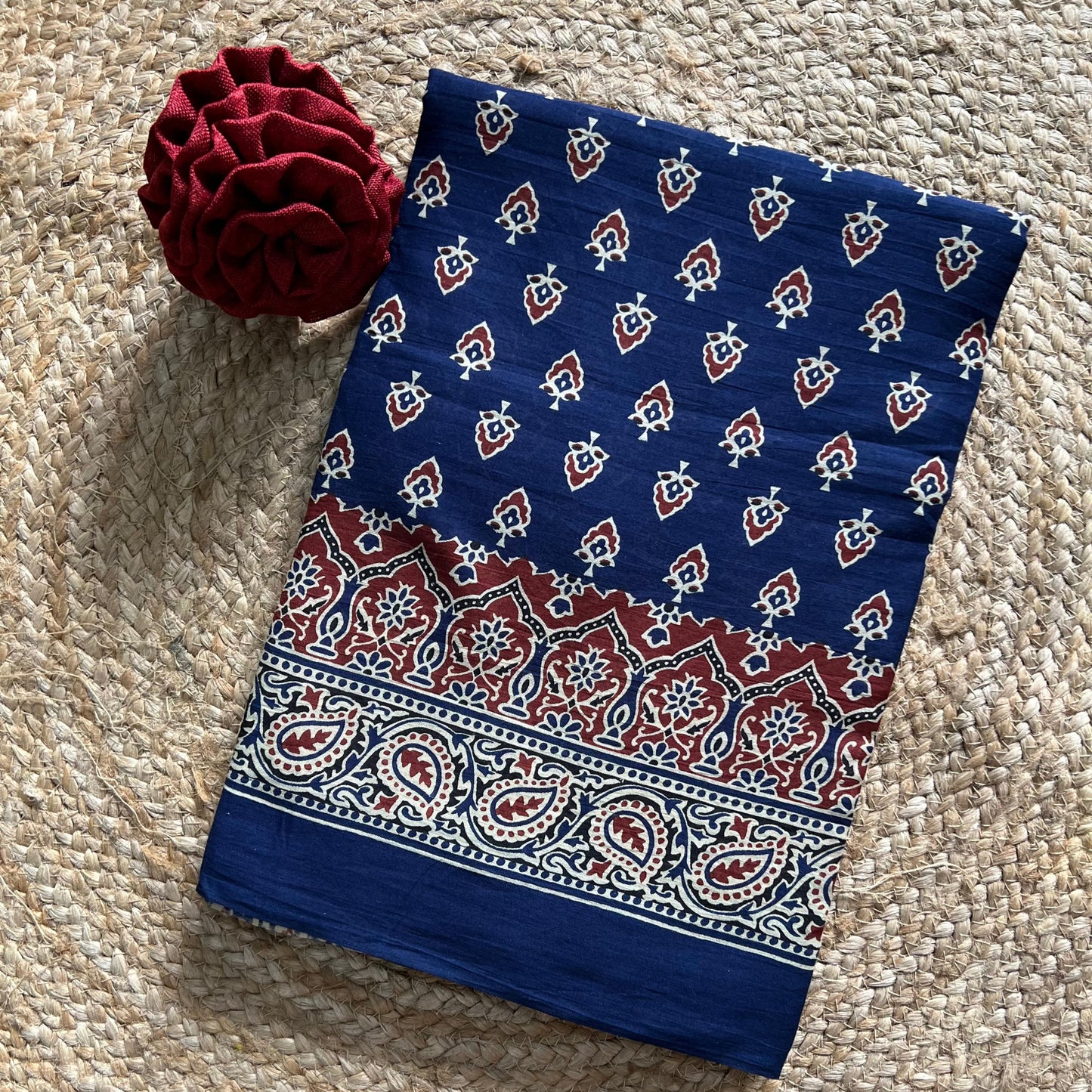 Indigo mul cotton