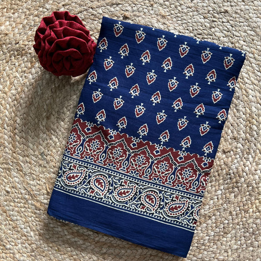 Indigo mul cotton
