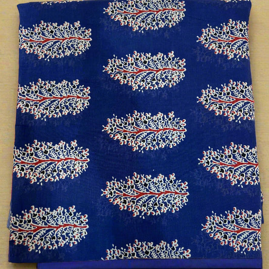 Blue mul cotton