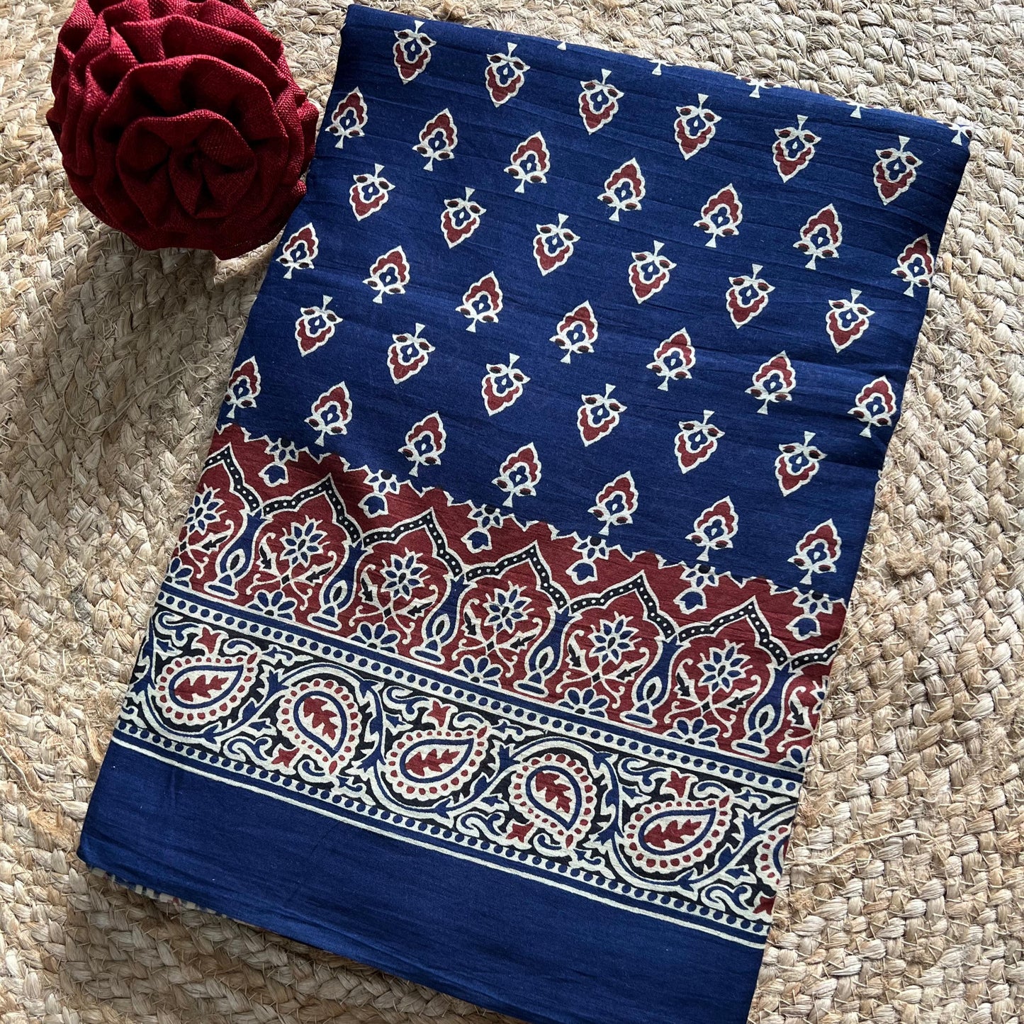Indigo mul cotton