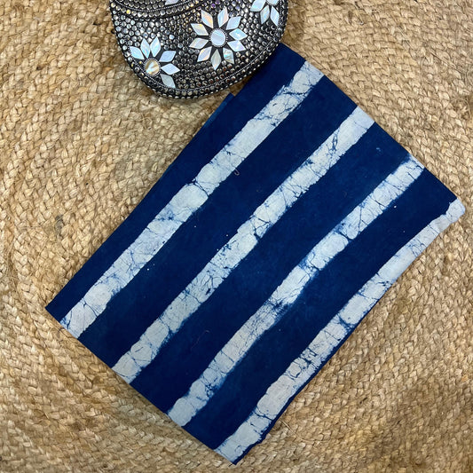 Indigo stripe mul
