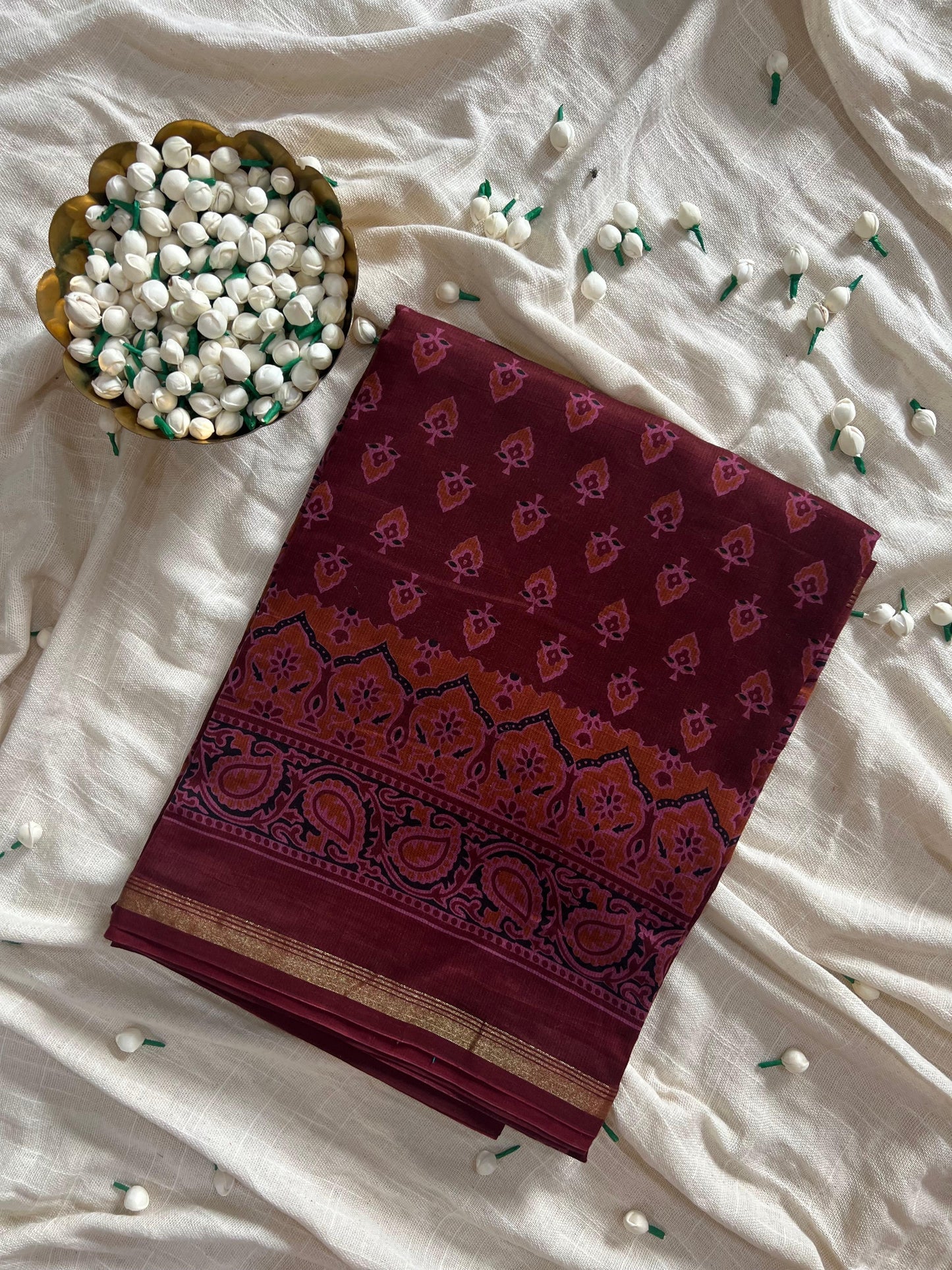 CHANDERI COTTON SAREE