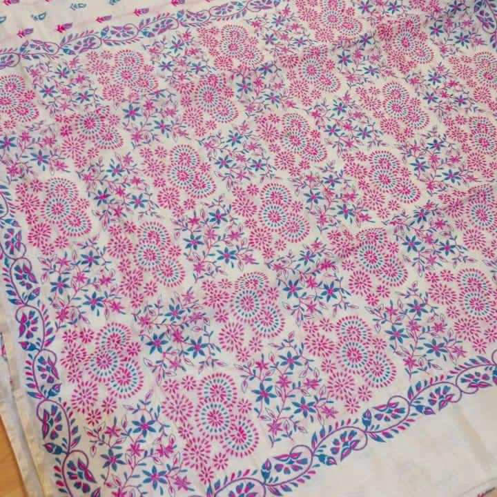 Chanderi kantha