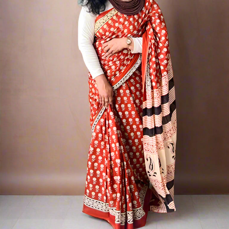 Brown mul cotton