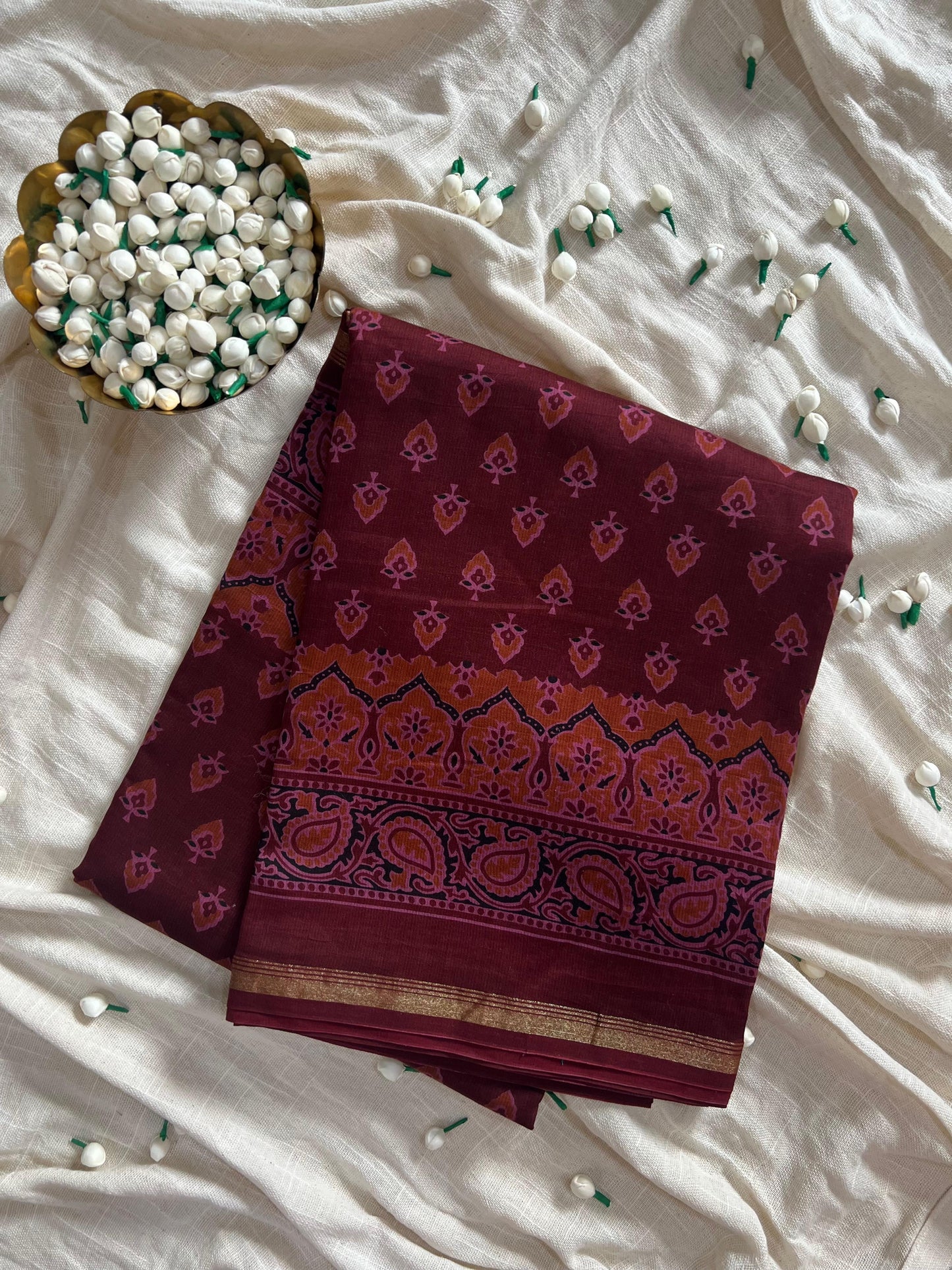 CHANDERI COTTON SAREE