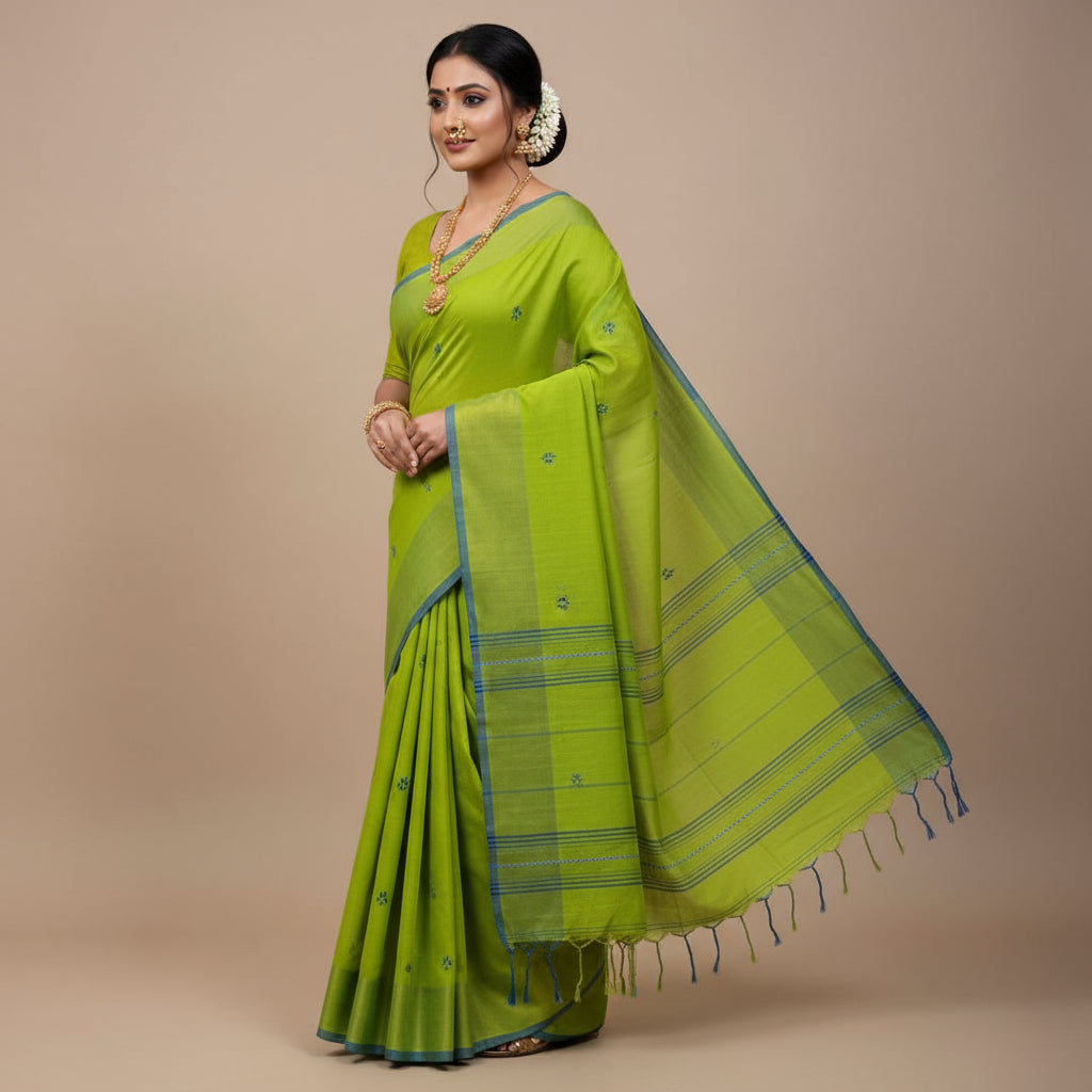 The Story Behind Dhonekhali Sarees