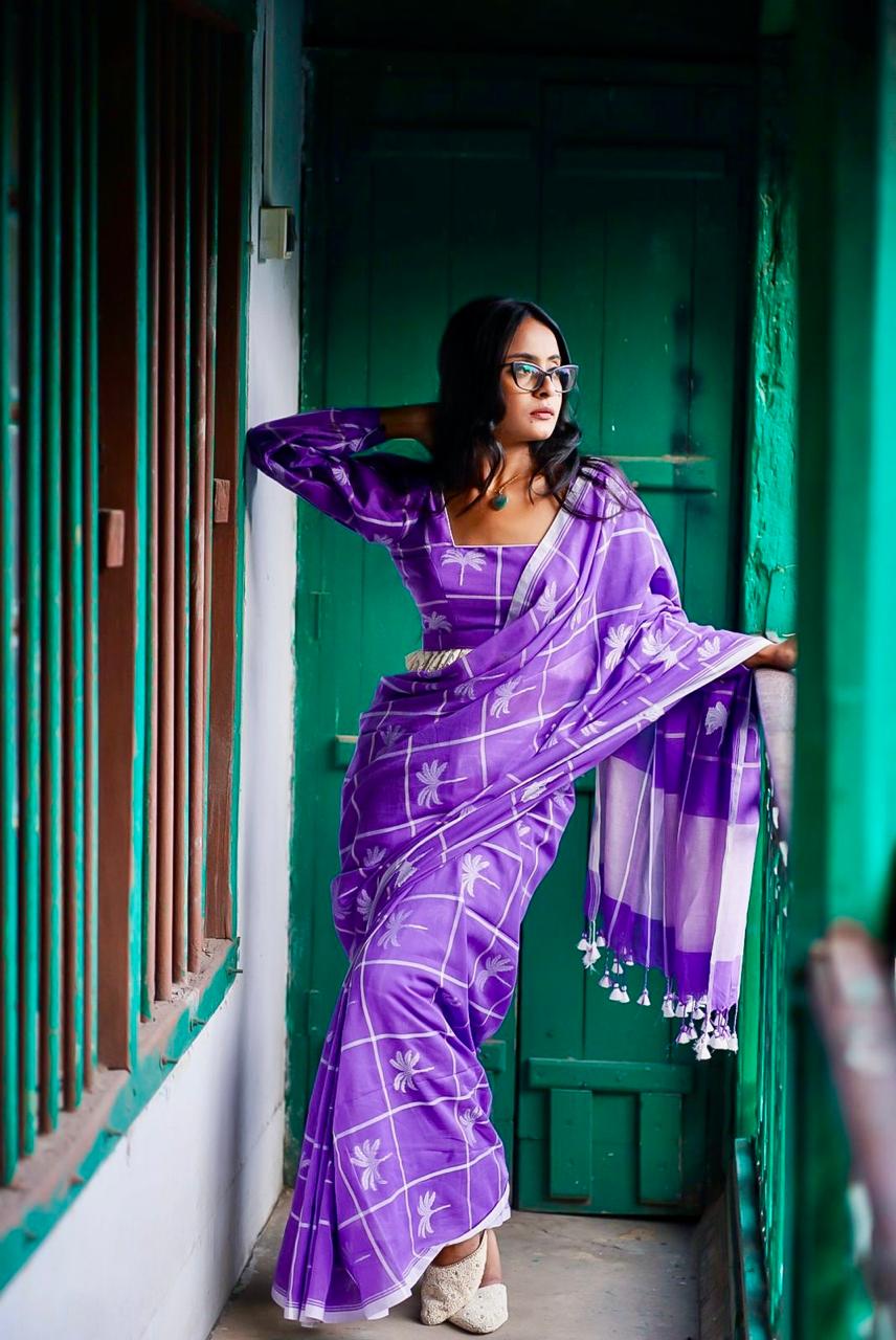 Khadi Cotton Sarees