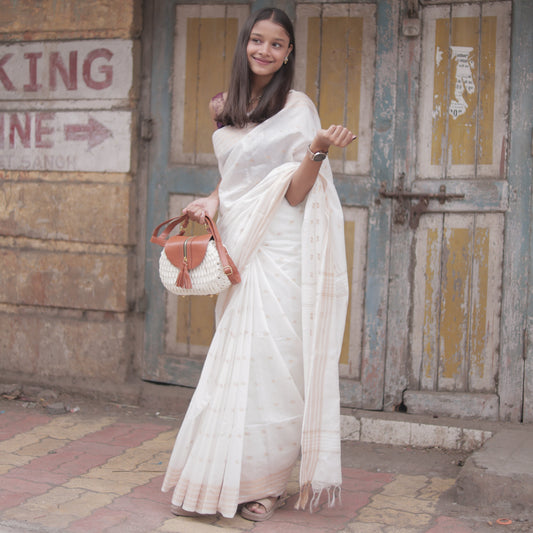 White tussar