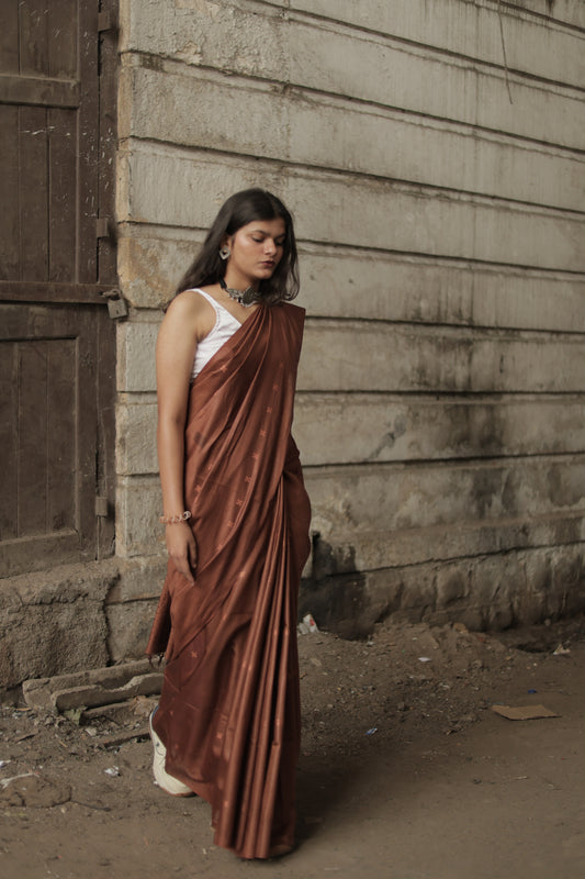 SEMI TUSSAR SILK SAREE