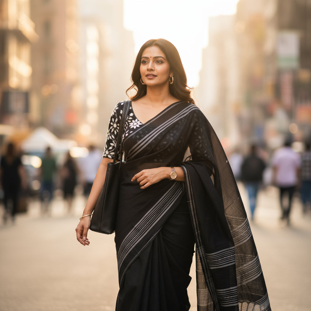 Black dhonekhali cotton