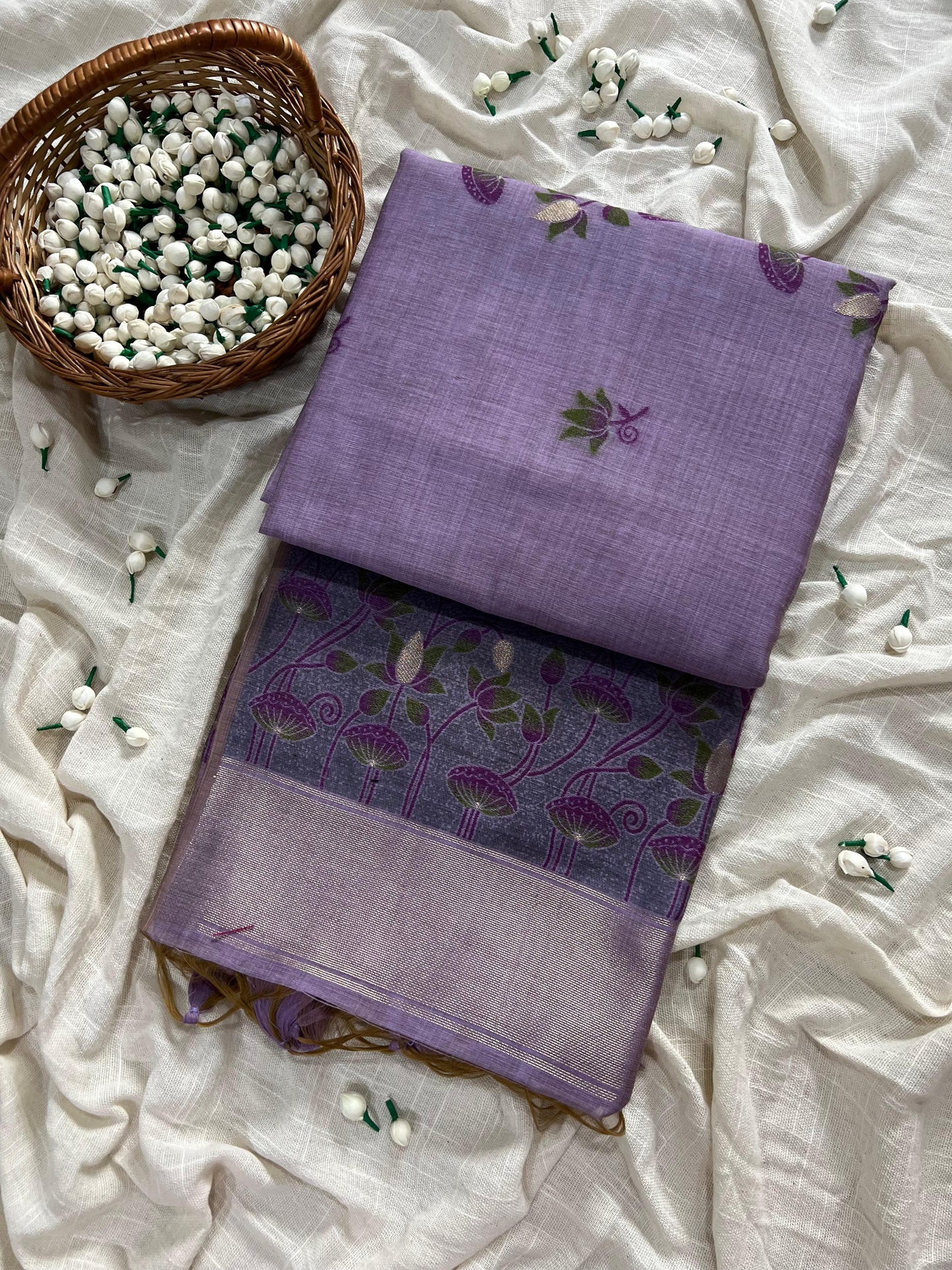 MUGA COTTON SAREE