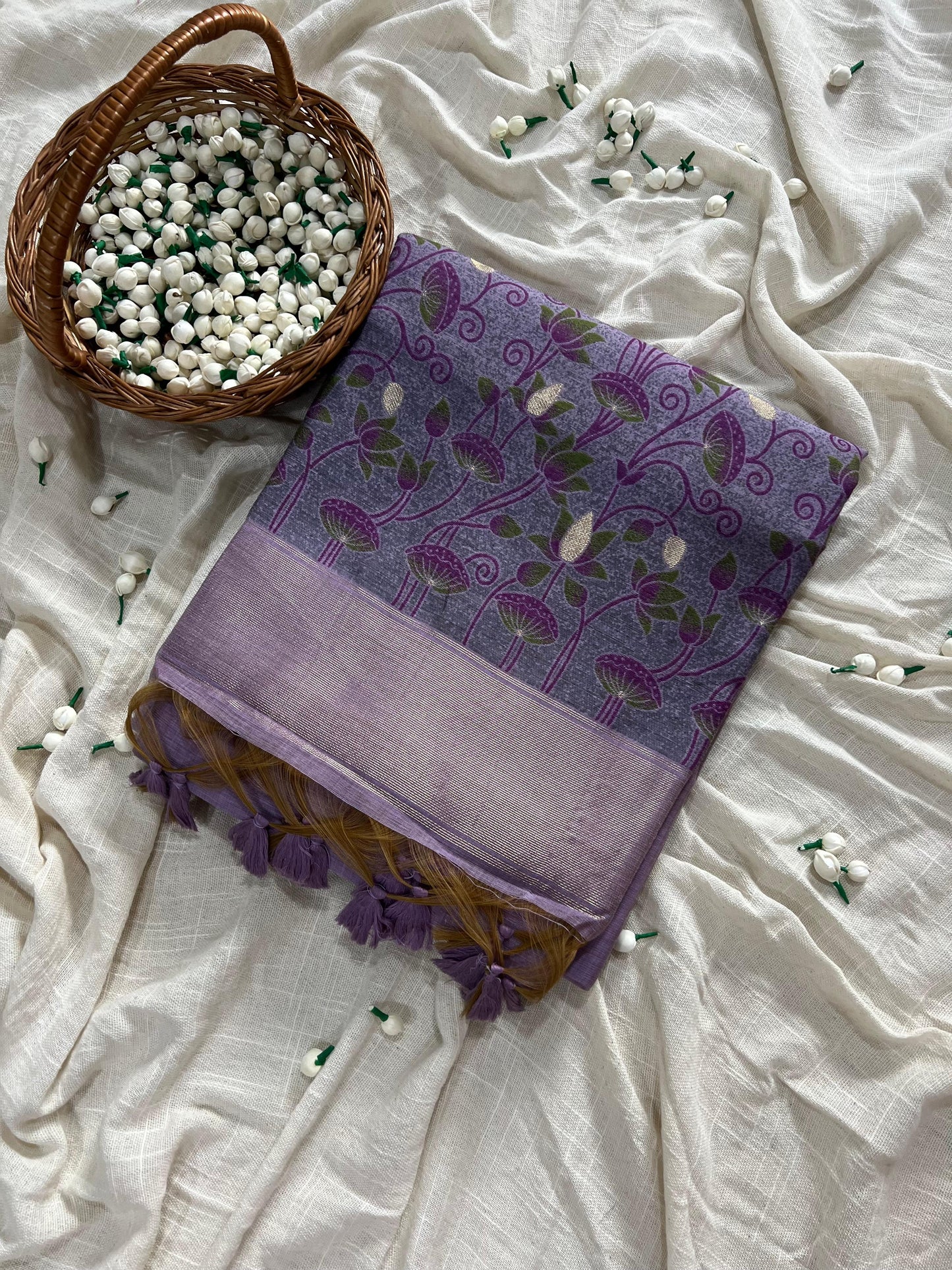 MUGA COTTON SAREE