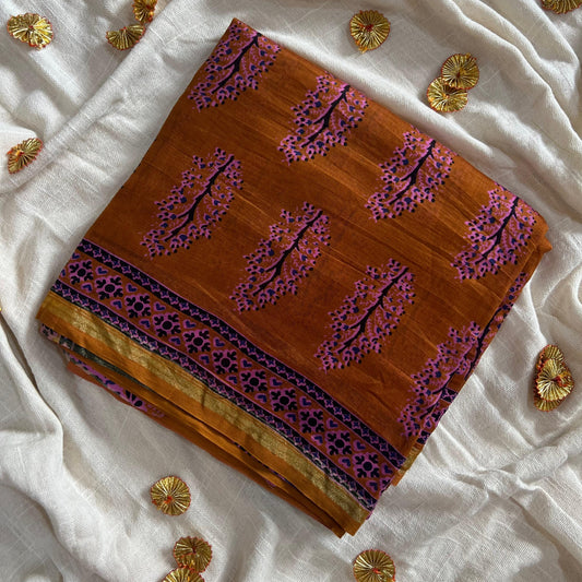 Mustard chanderi
