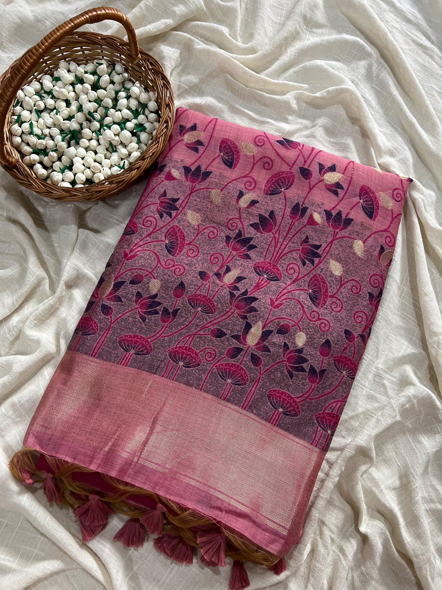 MUGA COTTON SAREE