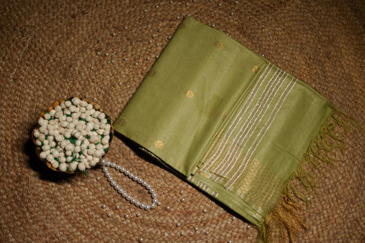 SEMI TUSSAR SILK SAREE