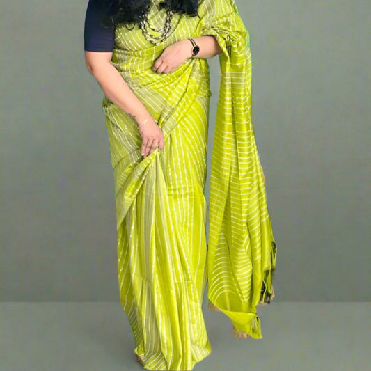 Green tussar