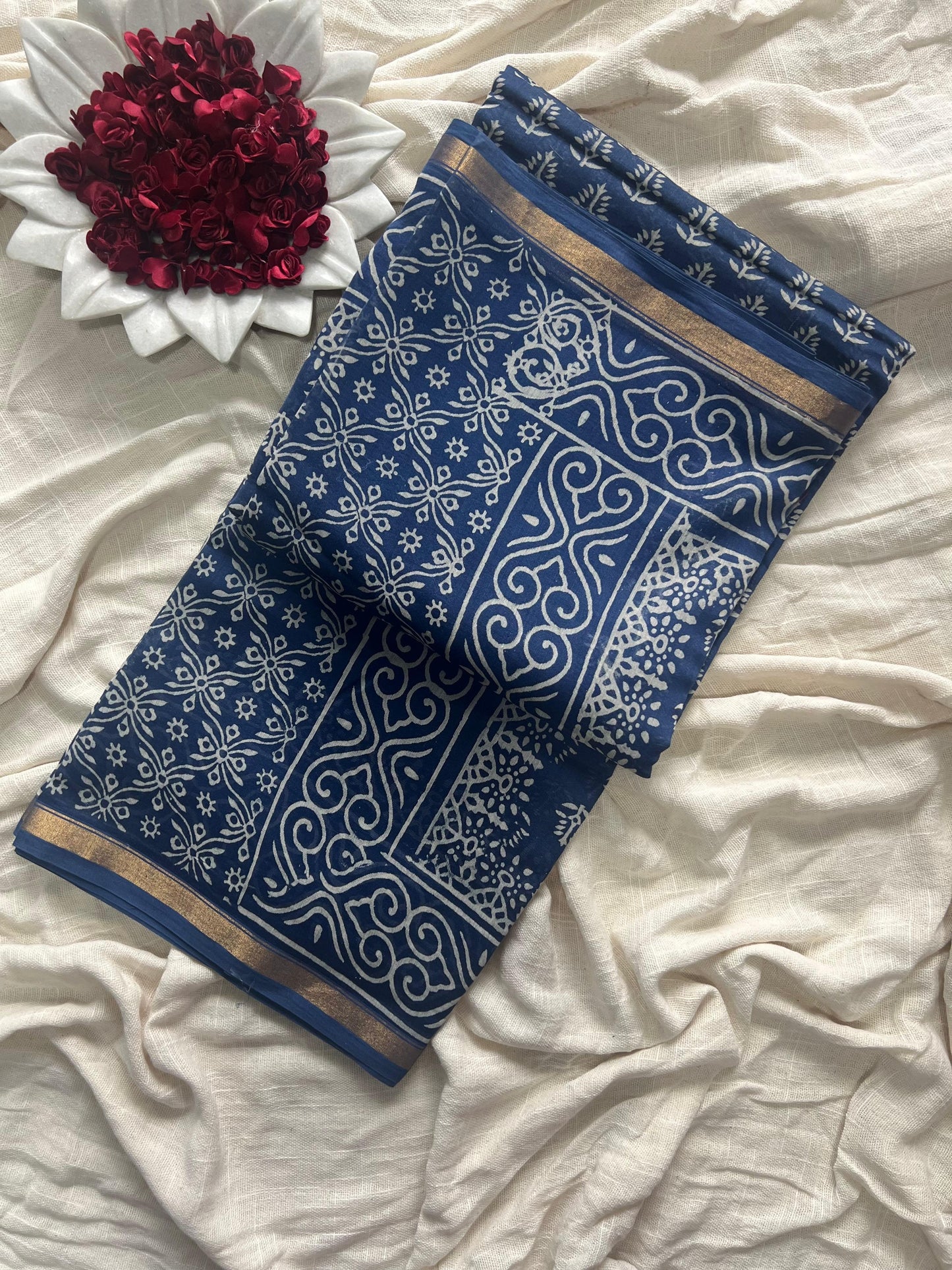 CHANDERI COTTON SAREE