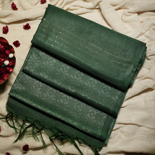 Green tussar