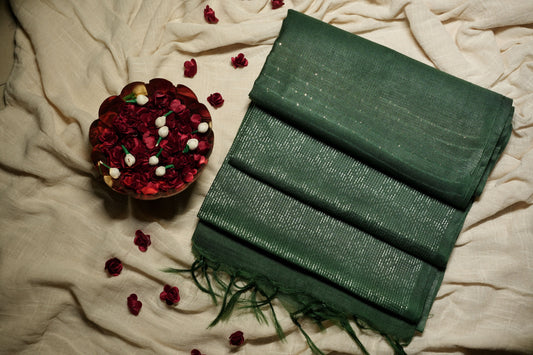 SEMI TUSSAR SILK SAREE